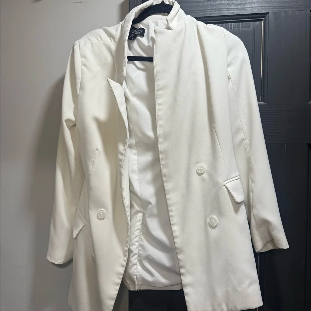 RACHEL ZOE white blazer S - Picture 7 of 10